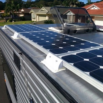 7 МОНТАЖНЫХ КРОНШТЕЙНОВ ДЛЯ СОЛНЕЧНЫХ ПАНЕЛЕЙ ДЛЯ ПРИЦЕПОВ-ДАВЕЛИКОВ