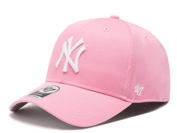 Czapka 47 Brand B-RAC17CTP-RSA MLB NEW YORK YANKEES Różowa OSFA
