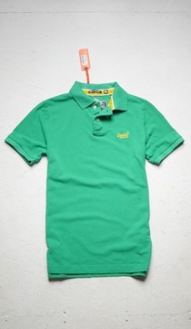 Superdry vintage classic polo slim fit koszulka męska XL