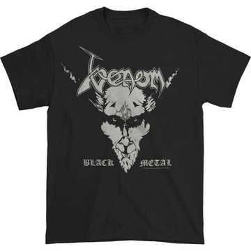 KOSZULKA Venom Black Metal/Possessed Lyrics Cotton T-Shirt