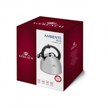 Czajnik tradycyjny stalowy Gerlach Ambiente Plus 2,8 l