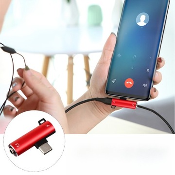 ADAPTER SŁUCHAWKOWY USB C NA KONWERTER