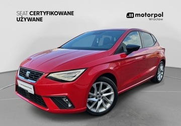 Seat Ibiza V 2024 Seat Ibiza FR, FV23, Tempomat, Czujniki parkowania, Asystenci, Bezwypadkow