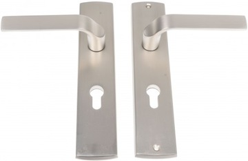 Розетка DIS, сатиновое серебро, верхний замок, 116мм