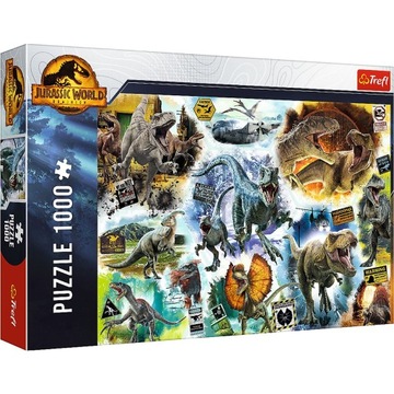 10727 TREFL PUZZLE 1000 EL. PARK JURAJSKI