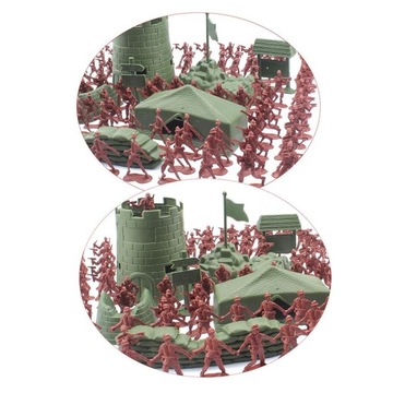 100 / набор военных солдат 3