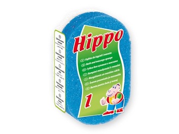 HIPPO HAL GĄBKA DO KĄPIELI I MASAŻU PORĘCZNA TANIA