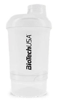 BIOTECH MAŁY SHAKER NA SIŁOWNIĘ +POJEMNIK SCHOWEK!