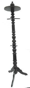 Wieszak stojący lite drewno 188 cm, palisander