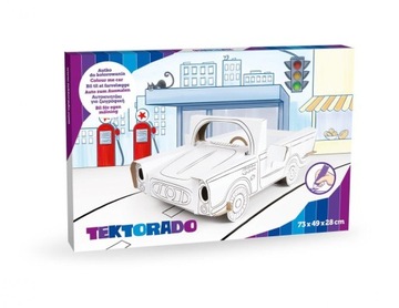 Tektorado Samochód duży Kartonowy Cabrio