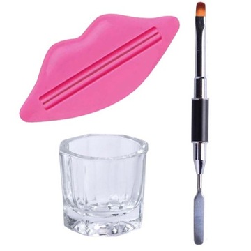 Flexy Gel Elisium набор акриловых гелей 65г ПОЛИГЕЛЬ