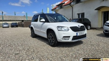 Skoda Yeti Minivan 2.0 TDI CR DPF 4x4 140KM 2013 Škoda Yeti Skoda Yeti 4x4, ksenon, webasto