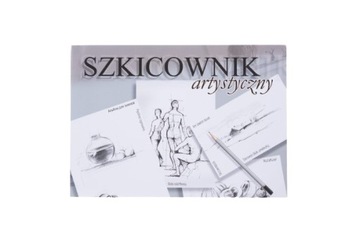 SZKICOWNIK ARTYSTYCZNY A6 120 kartek 90G blok KRESKA