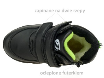 ЗИМНЯЯ ОБУВЬ ДЛЯ МАЛЬЧИКОВ, СНЕЖНЫЕ БОТИНКИ С УТЕПЛЕНИЕМ, ЗАЛИПКА 28