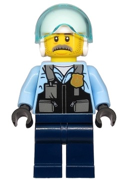 Lego City cty1131 Policjant Pilot FIGURKA 60243