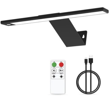 KINKIET ŚCIENNY LED NAD LUSTRO OBRAZ BEZPRZEWODOWY 40cm