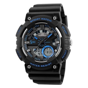 ZEGAREK MĘSKI ZEMGE - SPORT SILIKOWNOWY PASEK 1060