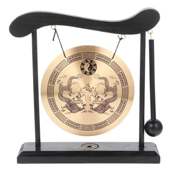 СТОЛ-ГОНГ СТОЛ-КОЛОКОЛЬЧИК ДОМАШНИЙ ДЕКОР ЗОДИАК ДРАКОН ГОНГ ПАРА ПОДАРОК