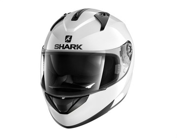 KASK MOTOCYKLOWY SHARK RIDILL BLANK BIAŁY XL