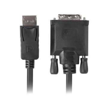 Кабель DisplayPort - DVI-D Dual Link LANBERG CA-DPDV-10CU-0010-BK 1 м