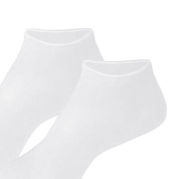 МЯГКИЕ СИЛИКОНОВЫЕ НОСКИ ДЛЯ СУХОЙ КОЖИ ЗАЩИТЫ ДЛЯ ГРУБОГО УХОДА ЗА НОГАМИ ДЛЯ МУЖЧИН, БЕЛЫЕ XL