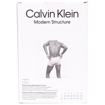 CALVIN KLEIN BOKSERKI MĘSKIE MAJTKI TRUNK 3PK L