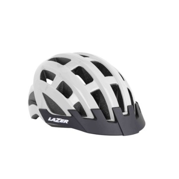 KASK ROWEROWY LAZER COMPACT WHITE 54-61