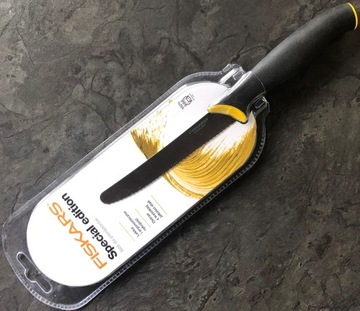 НОЖ FISKARS ДЛЯ ПОМИДОРОВ, ОВОЩЕЙ, ЗУБЧАТЫЙ, С ЗУБКОЙ, С ШАРИКОМ, лезвие 11,5 см