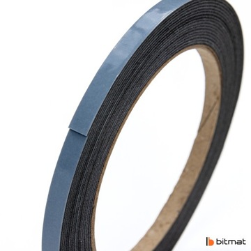 Двусторонняя клейкая монтажная лента 0,8мм х 6мм х 5м Битмат, прочный акрил