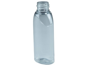 Butelka 50ml z pompką, PET, 20/410, Transparentna