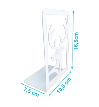 Белая подставка для книг DEER + БЕСПЛАТНО