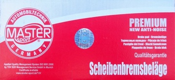 KLOCKI HAMULCOWE PRZÓD VW GOLF PASSAT POLO TOURAN