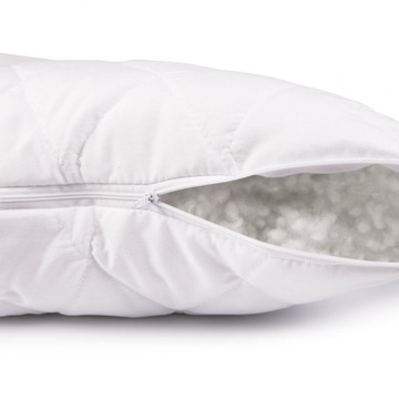 Подушка спальная 70Х80, АНТИАЛЛЕРГИЧНАЯ, СТЕГАНАЯ, ТОЛСТАЯ МОЛНИЯ