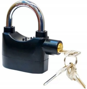 НАВЕСНОЙ ЗАМОК С СИГНАЛИЗАЦИЯМИ ЗАЖИМ СИГНАЛИЗАЦИИ НАДЕЖНЫЙ ЗАМОК 110 дБ