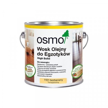 Osmo 1101 Wosk olejny do egzotyków 0,125L Bezbarwn