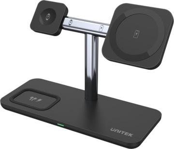 OUTLET Индуктивное зарядное устройство Unitek 3-в-1 для iPhone