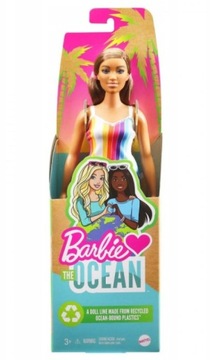 Lalka Barbie Loves the Ocean Latynoska EKO GRB38