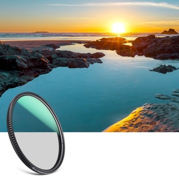 FILTR Polaryzacyjny CPL K&F CONCEPT NANO-X Ultra-Low Reflection 52mm 52 mm