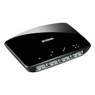 USB-концентратор D-Link DUB-1340/E черный