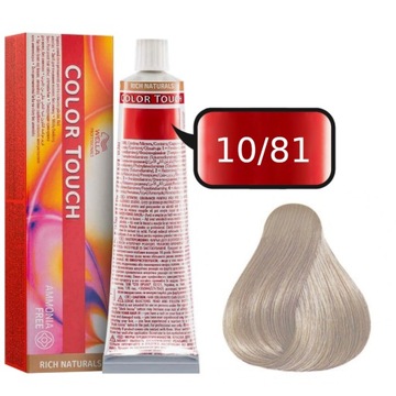 WELLA COLOR TOUCH FARBA 60ml 10/81
