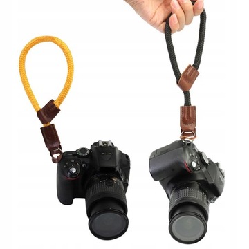 Бесцветный ремешок для фотоаппарата.