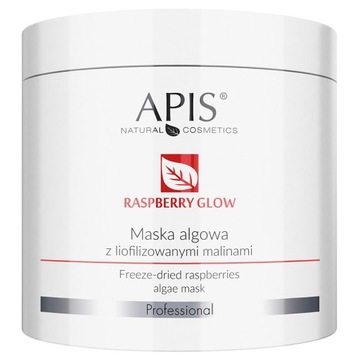 Apis Raspberry Glow Maska Algowa z Malinowa 200 g
