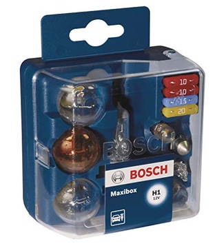 BOSCH ZESTAW ŻARÓWEK SAMOCHODOWYCH BEZPIECZNIKI H7
