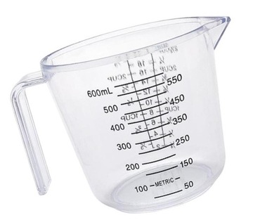 КУХОННАЯ МЕРНАЯ КРУЖКА ОБЪЕМОМ 600 МЛ С ВЫПУСКНЫМ КУВШИНОМ 811B
