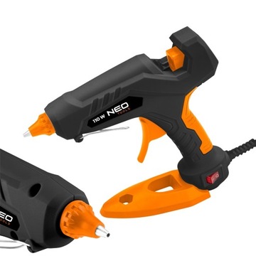 Клеевой пистолет NEO без капель 11 мм, 60 Вт + клей