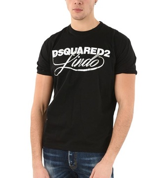 DSQUARED2 markowy włoski t-shirt ORYGINAŁ -40%%% S