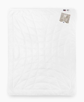 Kołdra wełna Alpaki Light letnia 200x220 100% bawełna/batyst AMZ 600g