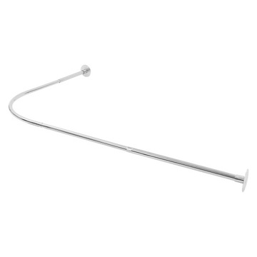 Drążek prysznicowy do wanny łazienkowej 72-95x90-130cm