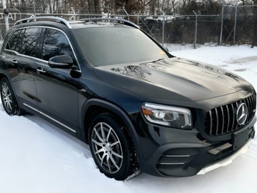 Mercedes GLB SUV AMG 35 2.0 306KM 2021 MERCEDES GLB 35 AMG ALKANTARA PANORAMA BEZWYPADKOWY 4X4