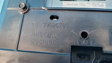 Opel Astra K Sports 20R Навигационная панель радиопанера 39217909